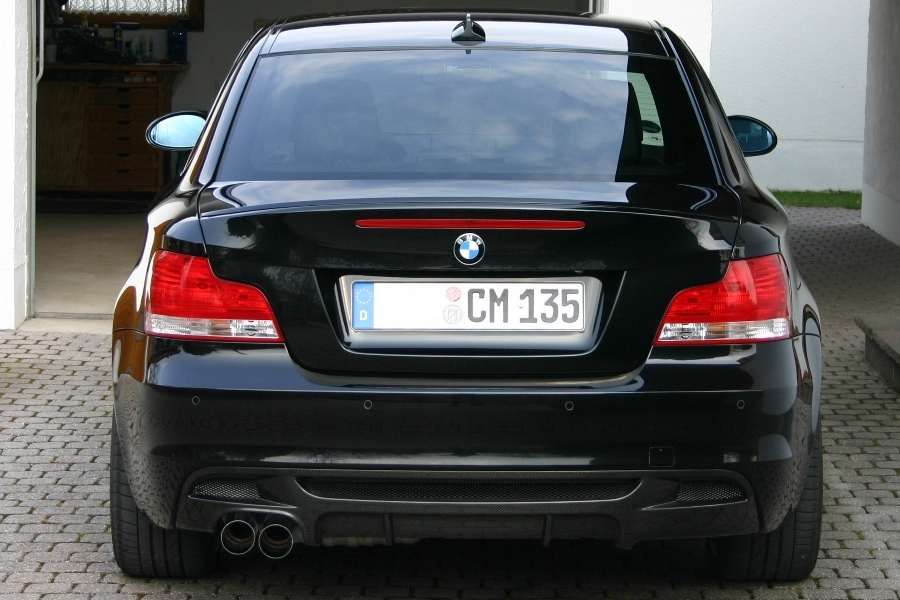 Aba frontal (lip) + Aleron/aileron M Perfomance + Difusor BMW E82 Coup