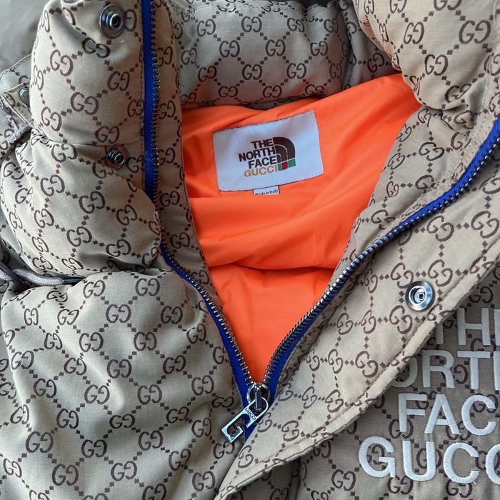 Пуховик Gucci&TNF
