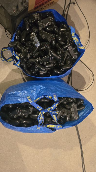 Uszkodzone pad kontroler PS4 – V2 Dualshock – różne usterki zestaw