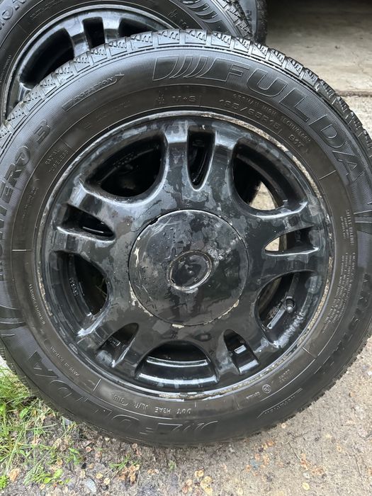 Диски с резиной   r 15  195/65  Fulda зима