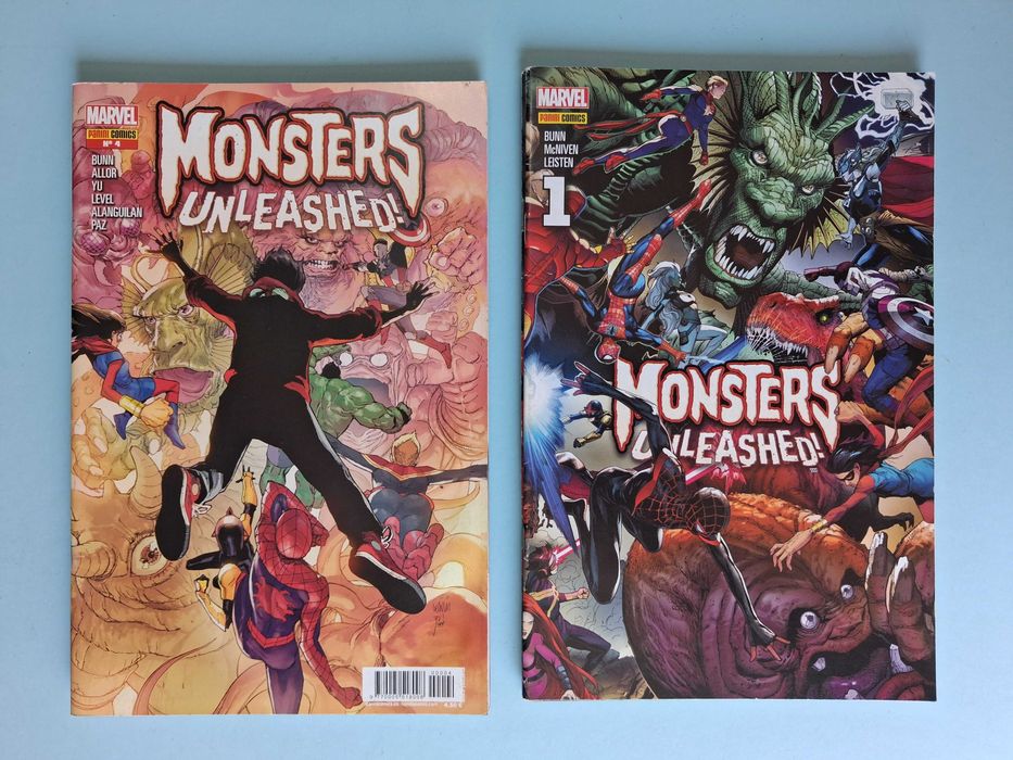 MONSTERS UNLEASHED! # 1-6 Completa Panini Comics (Espanha)