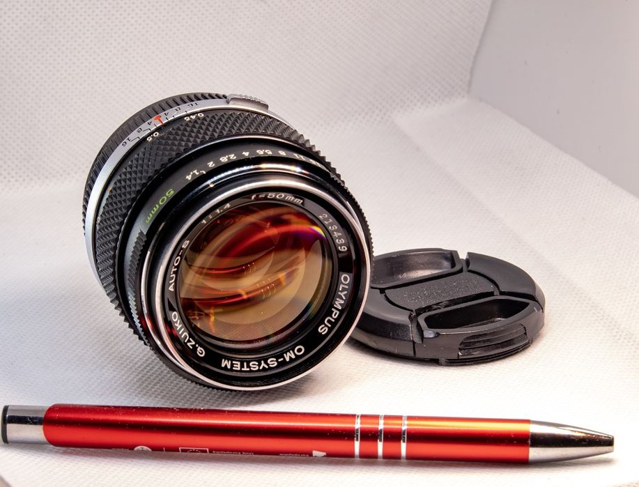 Olympus OM system G.Zuiko Auto-S 50mm f1,4 Katowice Osiedle