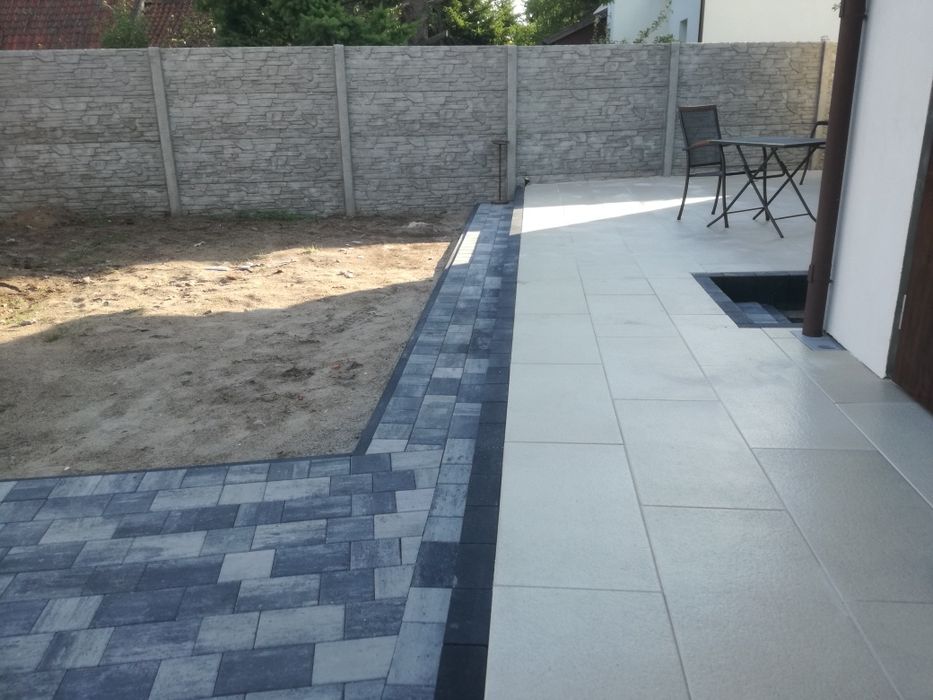 Usługi brukarskie i minikoparka