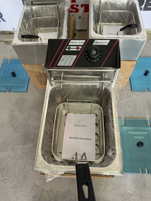 Фритюрниця Професійна Електрина Обєм 6 Літрів Нові!