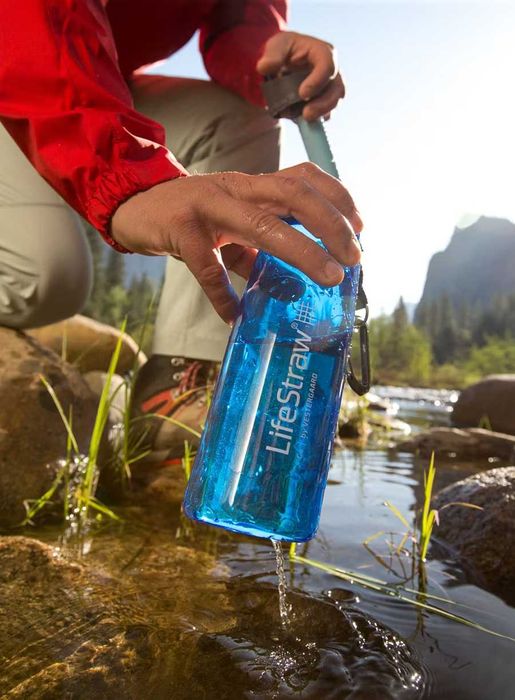 LifeStraw Filtr do wody turystyczny Bidon GO2 650ml