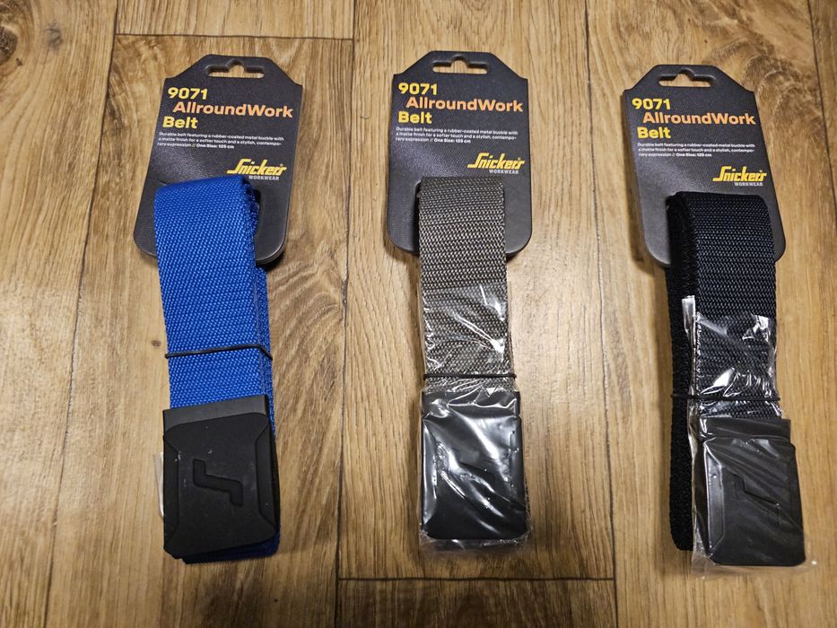 Pasek Snickers 9071 pas 125cm niebieski szary lub czarny