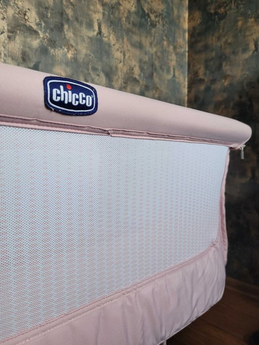 Łóżeczko Dostawne Chicco Next2Me Air różowe