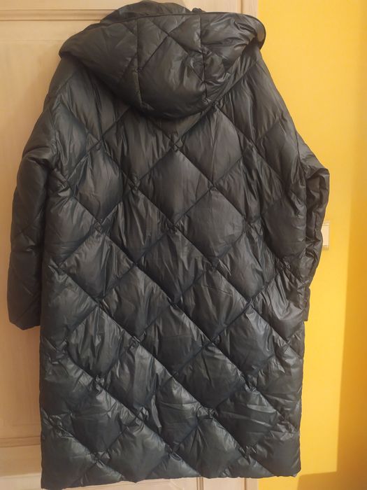 Medicine -kurtka,  piękny puchowy szmaragdowy płaszcz rozmiar L/XL now