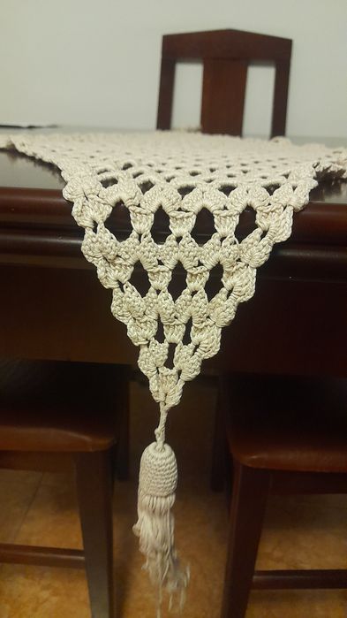 Conjunto de 3 naperons em croché