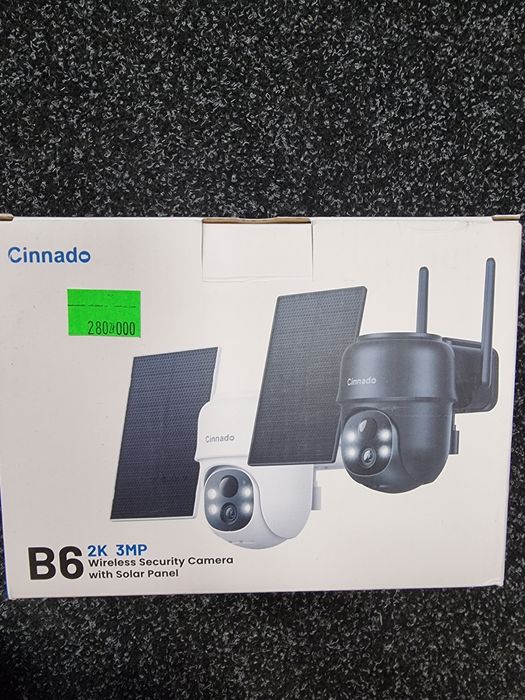 Kamera solarna Wifi cinnado B6 2K 2 szt