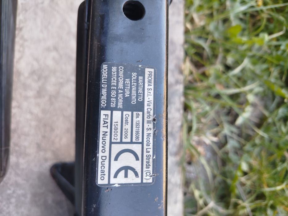 Zestaw lewarek klucz Ducato