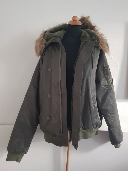 Zimowa kurtka parka męska marki Extreme rozmiar XL.