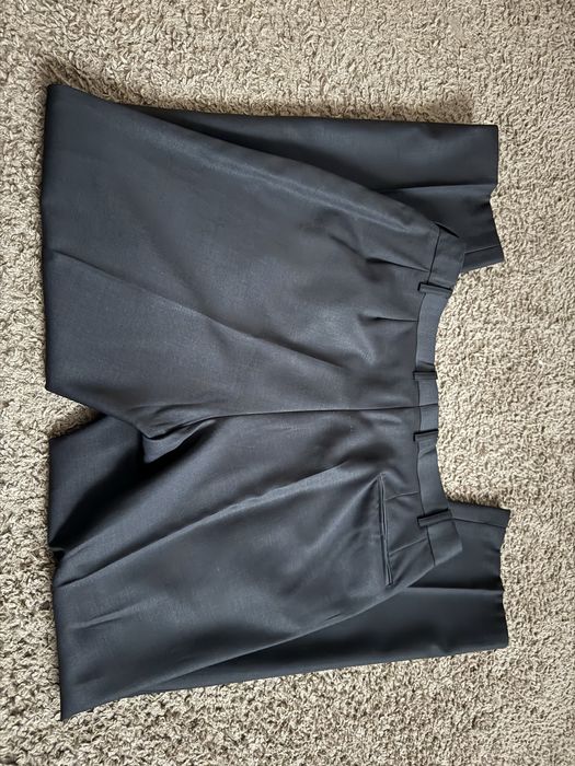 Garnitur męski komplet marynarka spodnie 100% wełna cotton