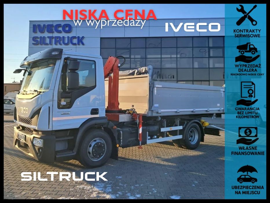 Iveco EUROCARGO Wywrotka z HDS DMC 11.9T  Iveco EUROCARGO Wywrotka z HDS DMC 11.9T