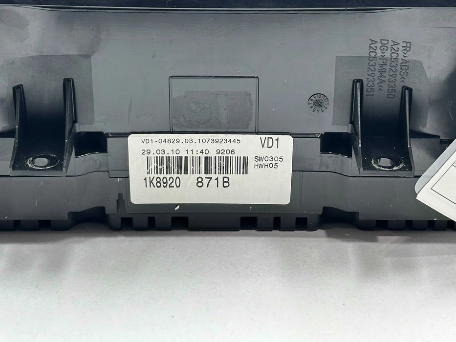 Quadrante - Volkswagen Scirocco (2010)