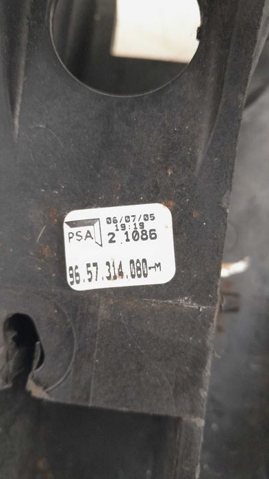 Lewarek zmiany biegów wybierak Peugeot 307 Lift 1.6 16V NUF Benzyna