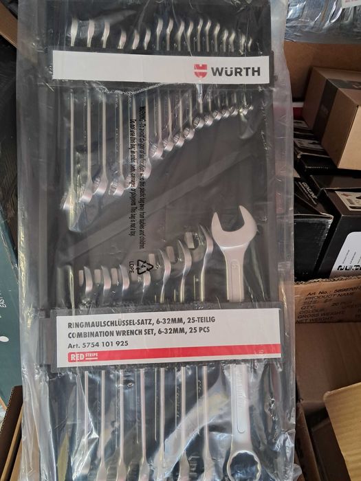 Набір ключів ріжково накидних WURTH