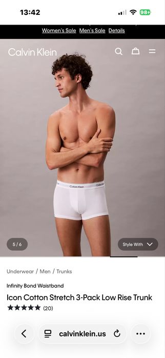 Труси Calvin Klein чоловічі.