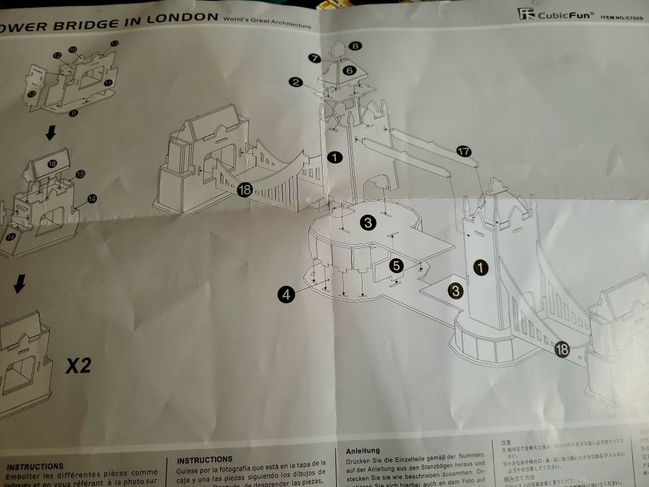 Puzzle 3D Tower Bridge