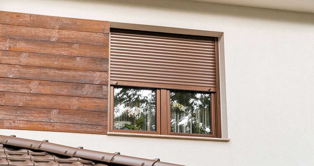 Roleta Zewnętrzna 140x200 Antracyt Automatyczna KRISHOME