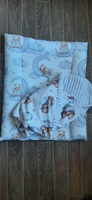 Набір в коляску 3в1 +Пеленальний матрац