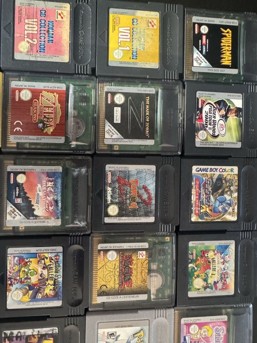 Jogos para Nintendo Game Boy color GBC