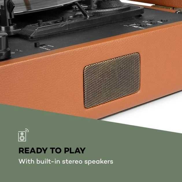 Виниловый проигрыватель Auna новый