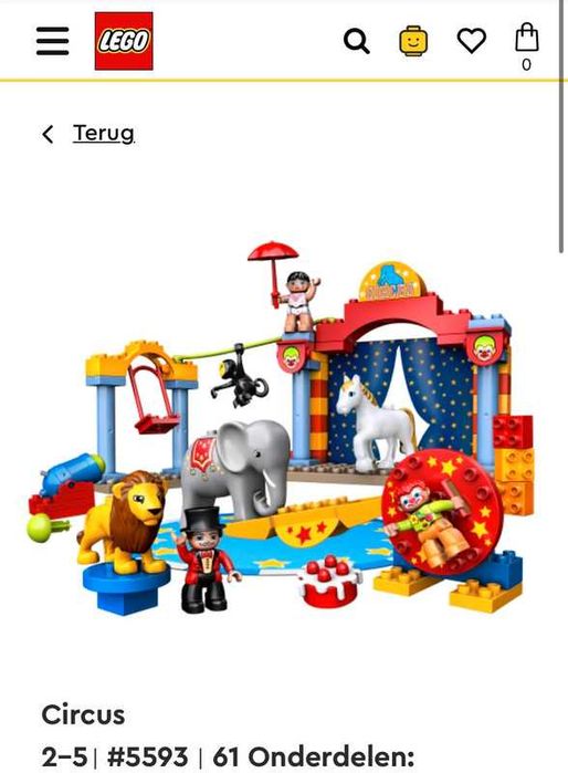 Lego Duplo Circo428327564697282562