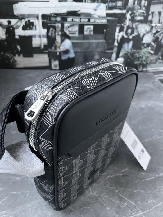 Сумка на плече месенджер Lacoste Monogram (оригінал) крос-боді