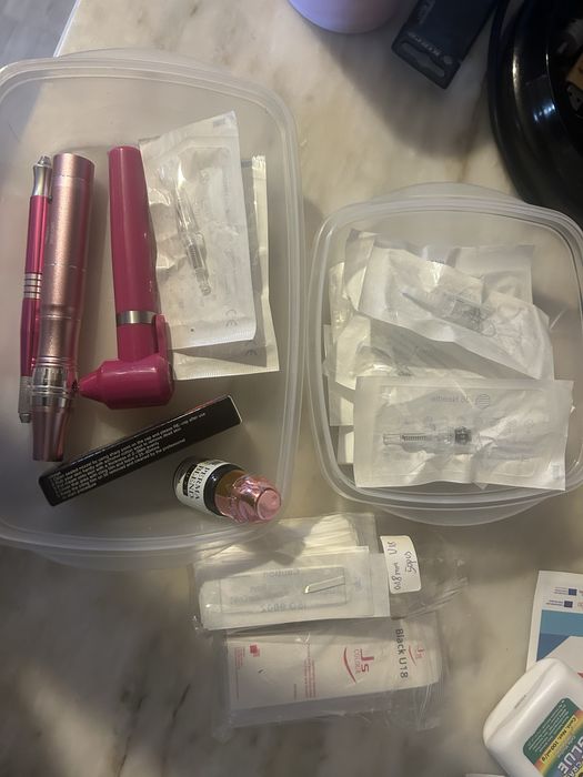 DermaPen, Tebori, mixer e agulhas