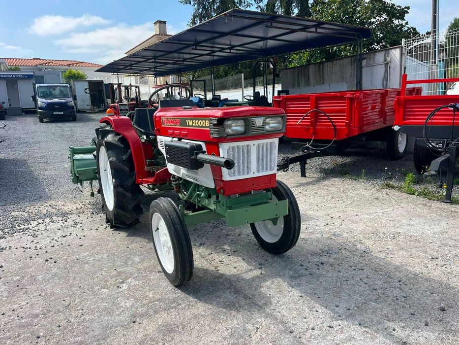 Yanmar YM2000B trator c/fresa