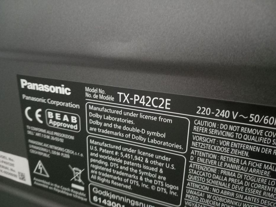 Tv panasonic 42 polegadas