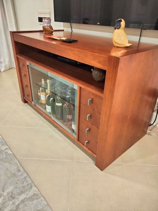 Móvel TV cor cerejeira