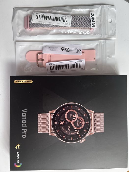 Smartwatch Maxcom FW58 Vanad Pro 46mm Złoty