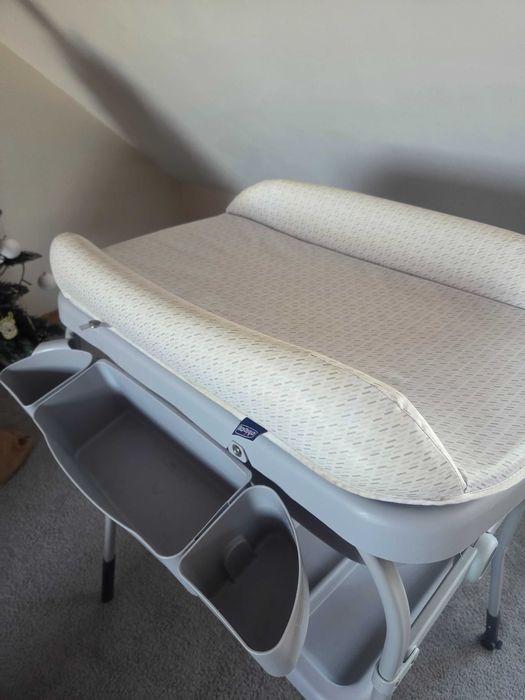 Chicco Cuddle&Bubble Wanienka z Przewijakiem Graphite Melange