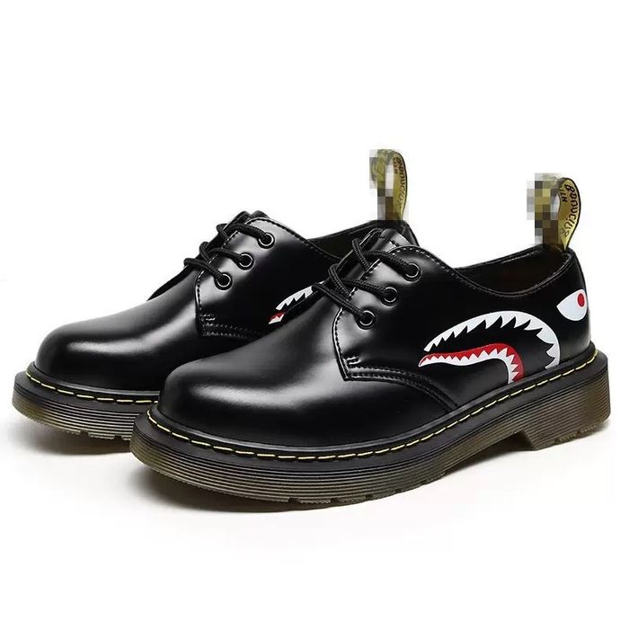 Нові лофери 42-45 Dr. Martens x A Bathing Ape (BAPE) x Mastermind Japan 1461 'Skull'