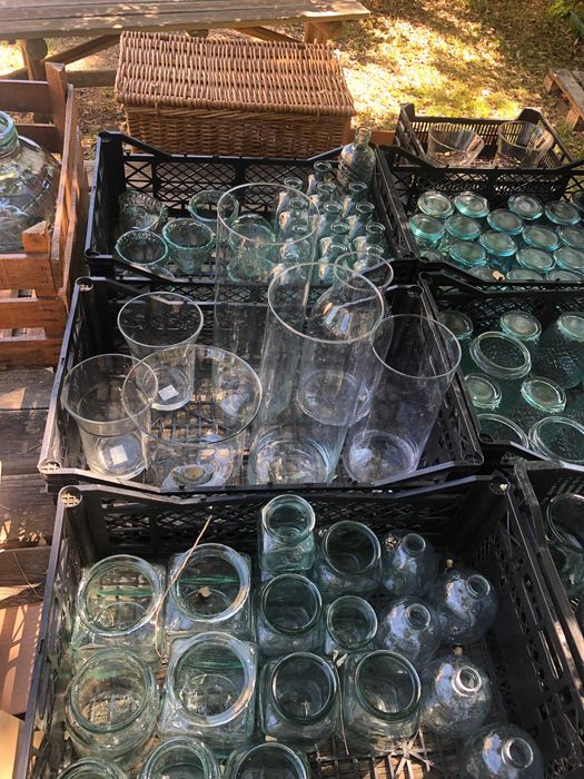 Lote de vidros para decoração de eventos