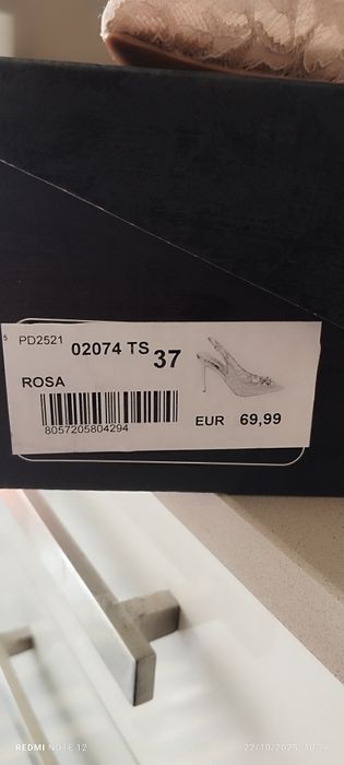 Salto alto elegante PRIMADONNA n.37 NOVOS