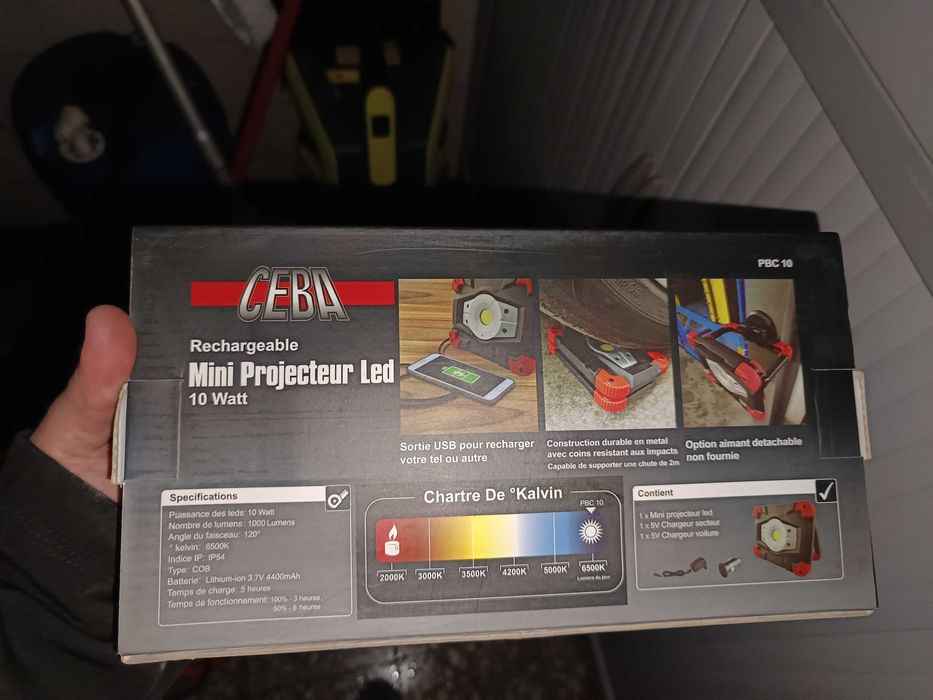 Projector Led de obra CEBA