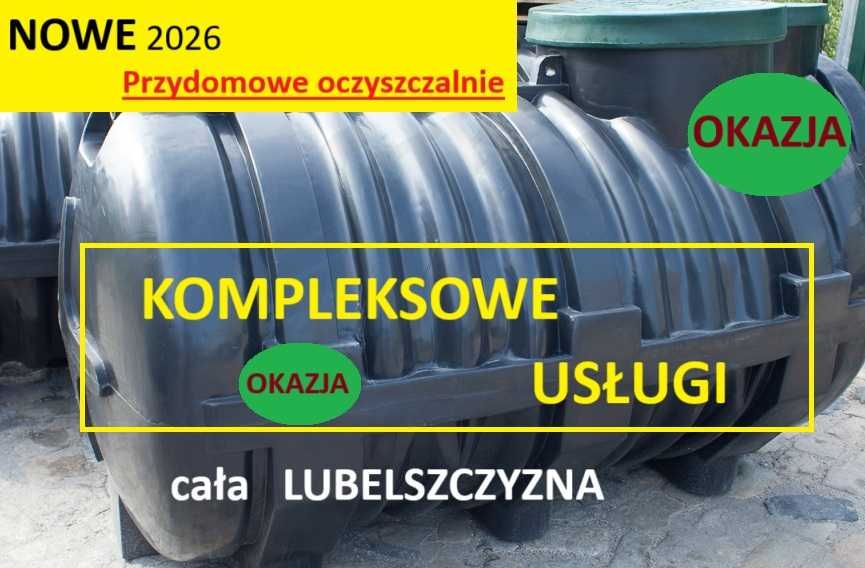NAJPOPULARNIEJSZE Przydomowe Oczyszczalnie Szambo Studzienki