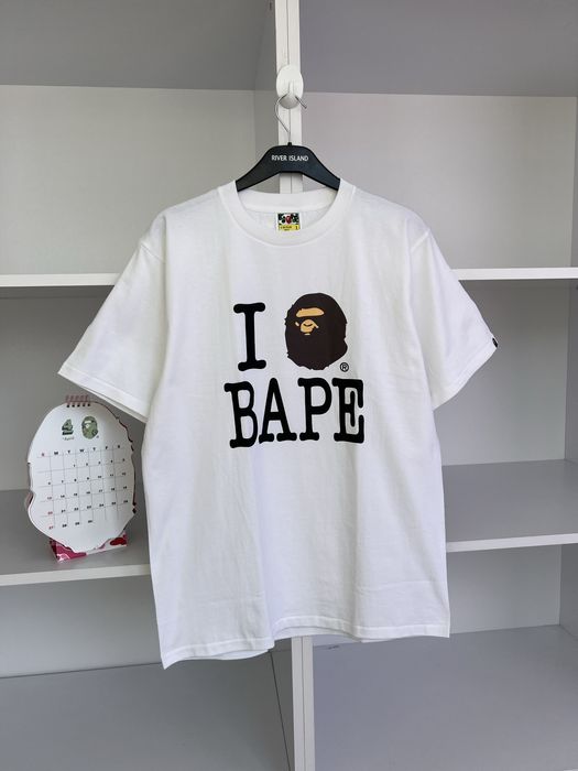Футболка Bape I LOVE BAPE TEE Оригінал