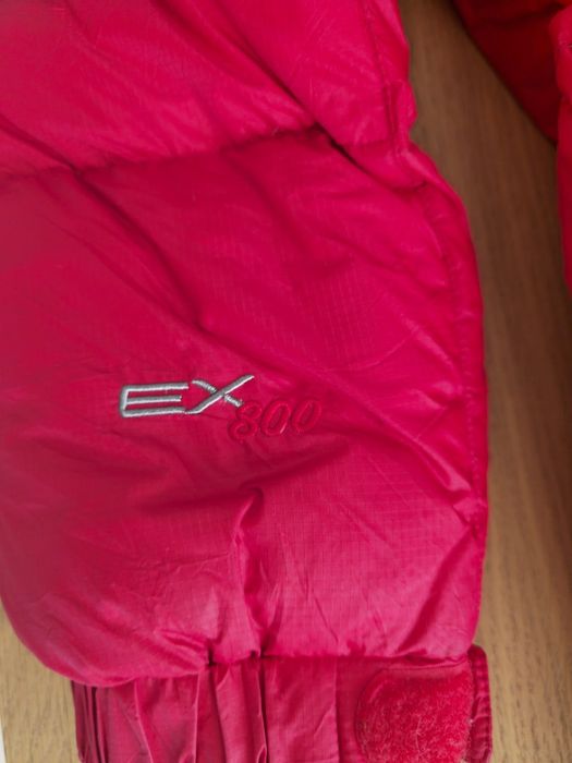Casaco mont-bell ex 800 vermelho