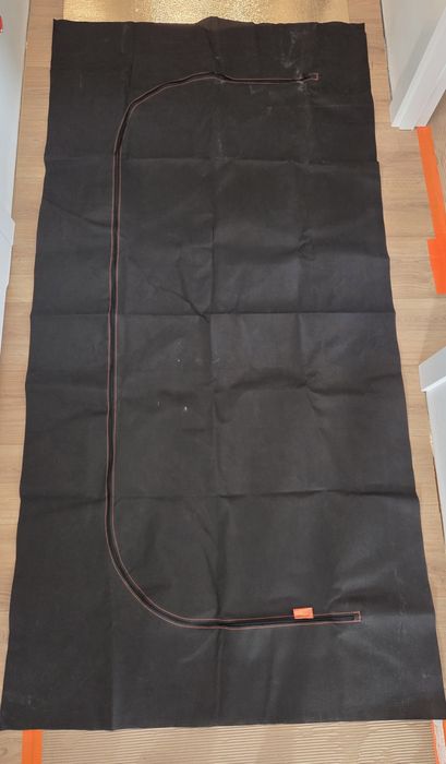 2x Drzwi remontowe przeciwpyłowe budowlane  malarskie tymczasowe