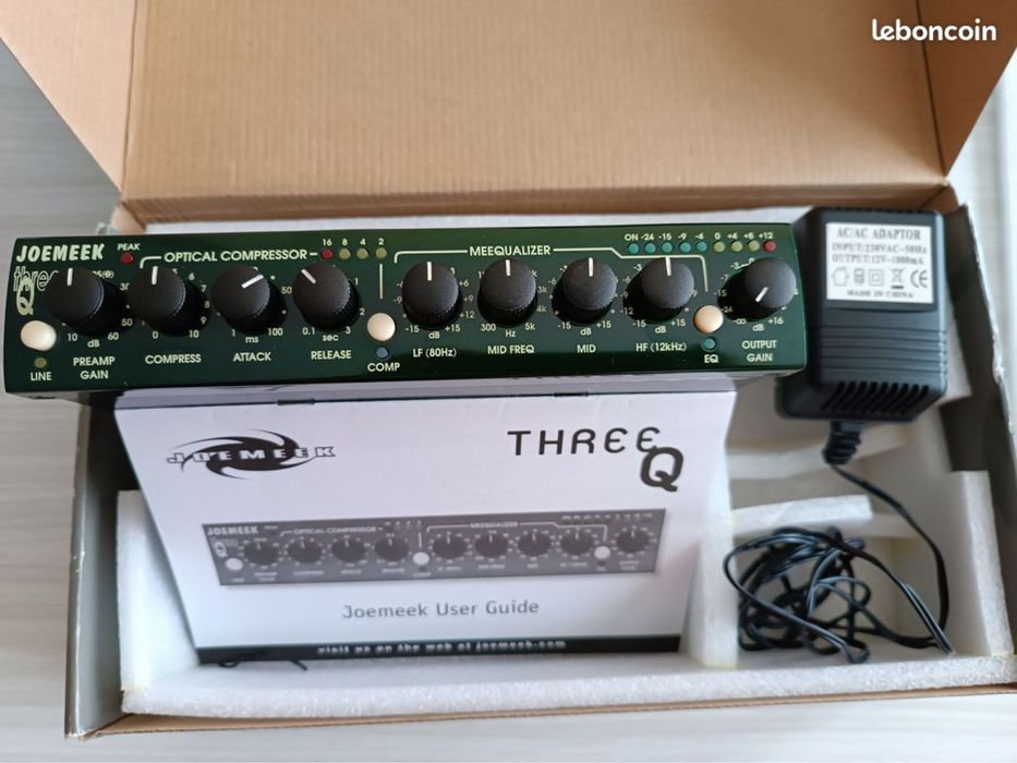 Preamp Kompresor EQ Channel Strip Joemeek TheeeQ British Sound Wokal