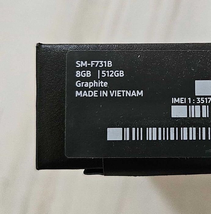 Samsung Galaxy Z Flip5 SM-F731B 5G 8GB 512GB Graphite Fatura Garantia