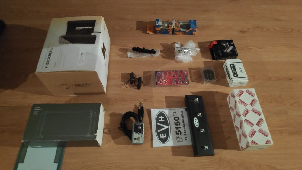 EVH, Vicoustic, Fender, Mesa/Boogie, G-Lab, Empress, Grover, SKB