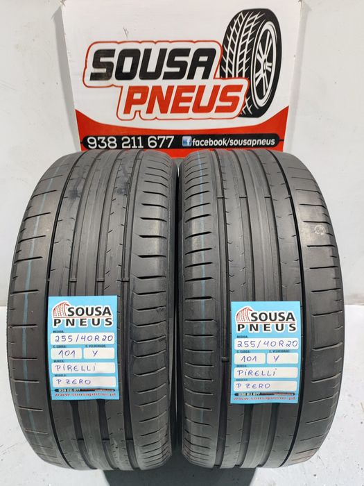 2 pneus semi novos 255-40R20 Pirelli - Oferta dos Portes