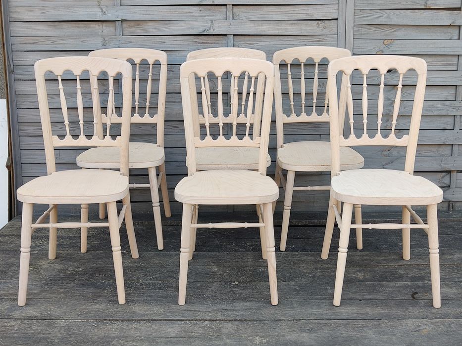 Krzesła Fameg A-9607 szlifowane do malowania Chiavari Napoleon dost.10