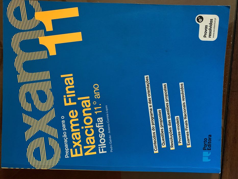 Filosofia preparação  exame 11 Ano