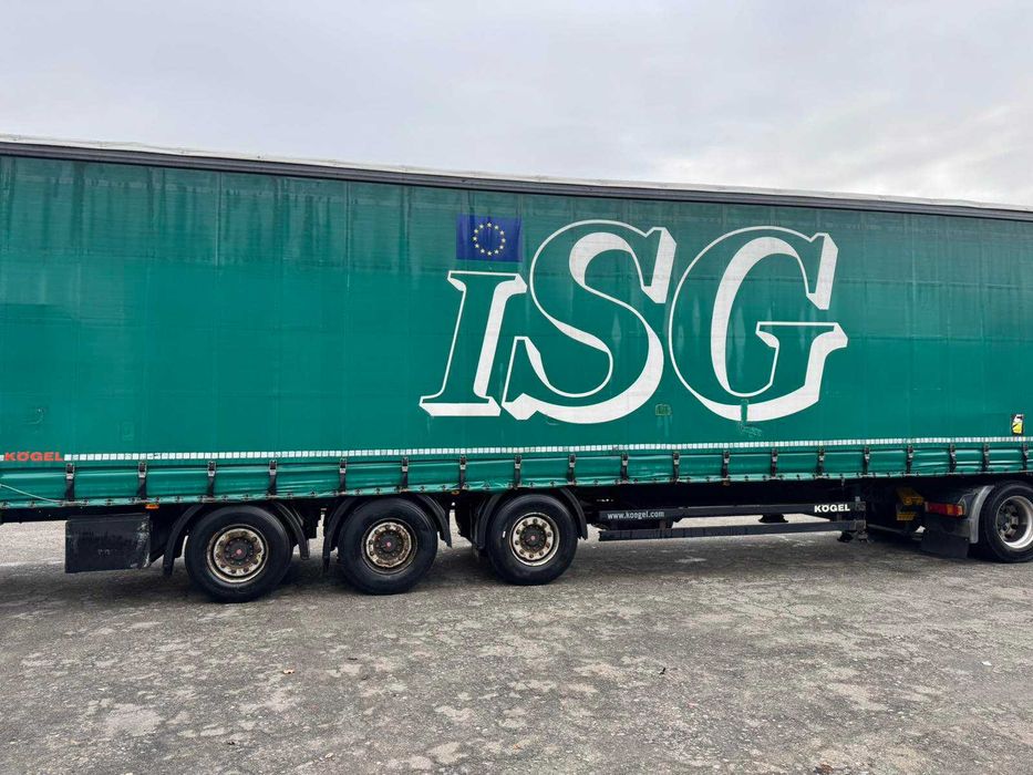 Напівпричіп Когель Kogel 2013року мега з мульдою рівна підлога 33палет